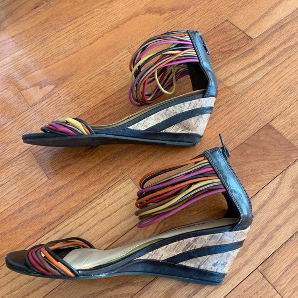 Colorful Wedge Heels - Picture 6 of 8